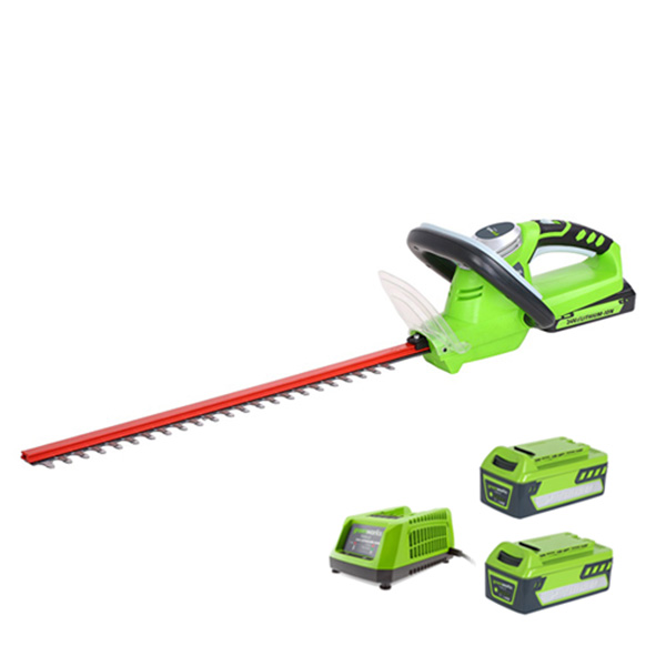 조경 그린웍스(GreenWorks) G-24 충전 전정기(양날) 셋트(4Ah배터리2팩+충전기1 포함)